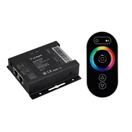 Фото #1 товара Контроллер VT-S17-4x6A (12-24V, ПДУ Овал, RF) (Arlight, IP20 Металл, 3 года)