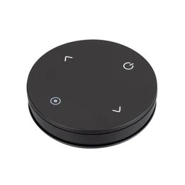 Фото #1 товара INTELLIGENT ARLIGHT Пульт SMART-801-22-1G-DIM Black (3V, Magnet, 2.4G) (IARL, IP20 Пластик, 5 лет)