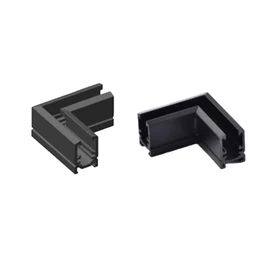 Фото #1 товара Коннектор угловой MAG-MICROCOSM-CON-L90 (BK) (Arlight, IP20 Металл, 3 года)