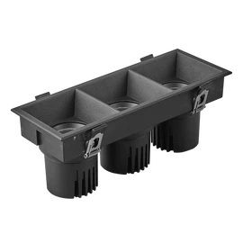 Фото #1 товара Светильник MS-FLOW-BUILT-S230x85-3x6W Day4000 (BK, 38 deg, 230V) (Arlight, IP20 Металл, 5 лет)