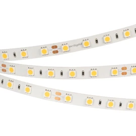 Фото #1 товара Светодиодная лента RT-B60-10mm 24V Warm3000 (14.4 W/m, IP20, 5060, 5m) (Arlight, Открытый)