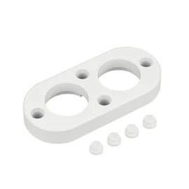 Фото #1 товара Крепление ARL-WAVE-1815-S-2-KIT White (Arlight, Металл)
