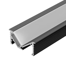 Фото #1 товара Профиль SL-BEVEL-W32-F-2000 ANOD BLACK (Arlight, Алюминий)