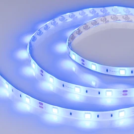 Фото #1 товара Светодиодная лента RTW 2-5000SE 12V Blue (5060, 150 LED, LUX) (Arlight, 7.2 Вт/м, IP65)