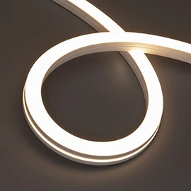 Фото #1 товара Светодиодная лента герметичная MOONLIGHT-PRO-SIDE-X320-20x20mm 48V White6000 (10 W/m, IP67, 30m, wire x2) (Arlight, Вывод боковой, 7 лет)