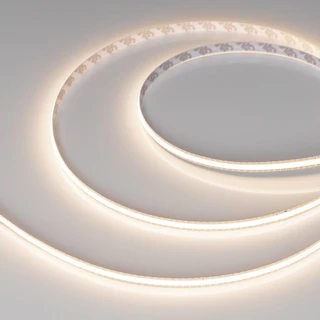 Фото #1 товара Светодиодная лента COB-X544-8mm 24V Warm3500 (11 W/m, IP20, 5m, FreeСut) (Arlight, Свободная резка)