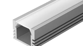 Алюминий в интерьере: эстетика анодированного профиля для LED-подсветки