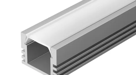 Алюминий в интерьере: эстетика анодированного профиля для LED-подсветки