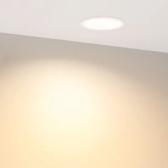 Фото #3 товара Светильник MS-BREEZE-BUILT-R82-9W Warm2700 (WH, 85 deg, 230V) (Arlight, IP20 Металл, 5 лет)