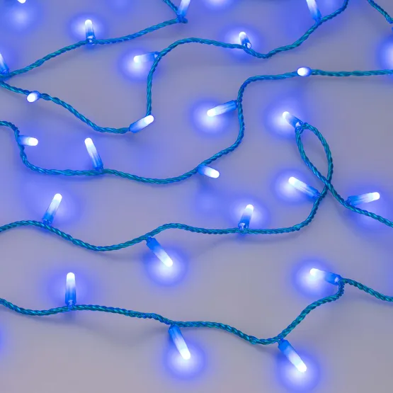 Фото #2 товара Светодиодная гирлянда ARD-STRING-CLASSIC-10000-BLUE-100LED-MILK-STD Blue (230V, 7W) (Ardecoled, IP65)