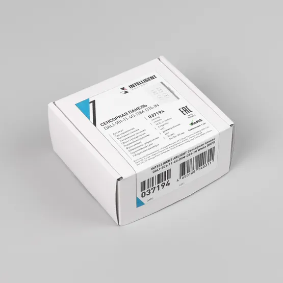 Фото #3 товара INTELLIGENT ARLIGHT Сенсорная панель DALI-901-11-4G-DIM-DT6-IN White (BUS) (IARL, IP20 Пластик, 3 года)