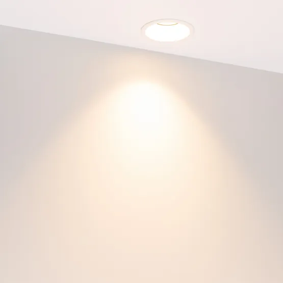 Фото #6 товара Светильник MS-FLOW-BUILT-R85-12W Warm3000 (BK, 38 deg, 230V) (Arlight, IP20 Металл, 5 лет)