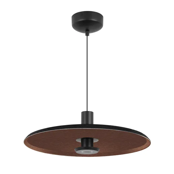 Фото #1 товара Светильник SP-KOTARO-R350-12W Warm3000 (BK-CF, 36 deg, 230V, TRIAC) (Arlight, IP20)