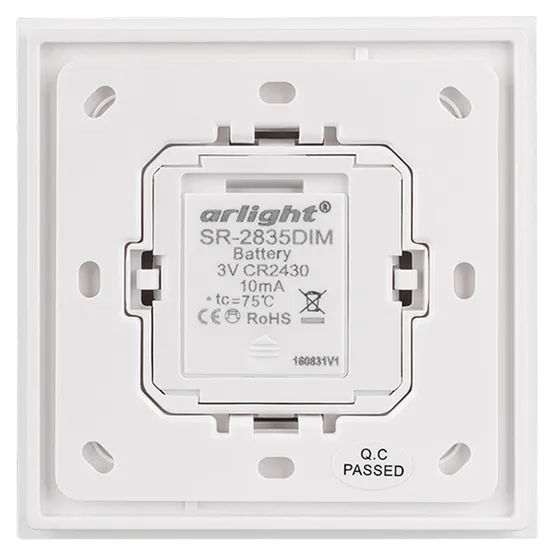 Фото #3 товара Панель Rotary SR-2835DIM-RF-UP White (3V, DIM) (Arlight, IP20 Пластик, 3 года)