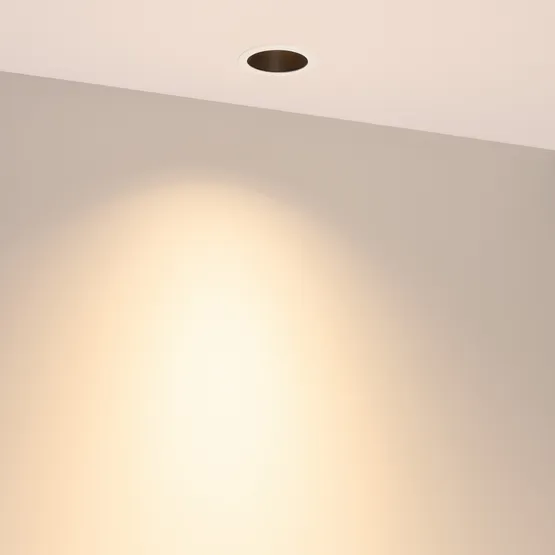 Фото #2 товара Светильник MS-ATLAS-BUILT-R58-10W Warm3000 (WH-BK, 35 deg, 230V) (Arlight, IP20 Металл, 5 лет)