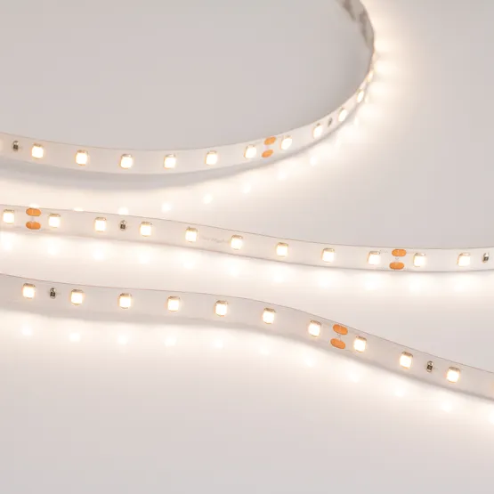 Фото #4 товара Светодиодная лента RT 2-5000 24V Warm3000 (2835, 80 LED/m, LUX) (Arlight, 6 Вт/м, IP20)