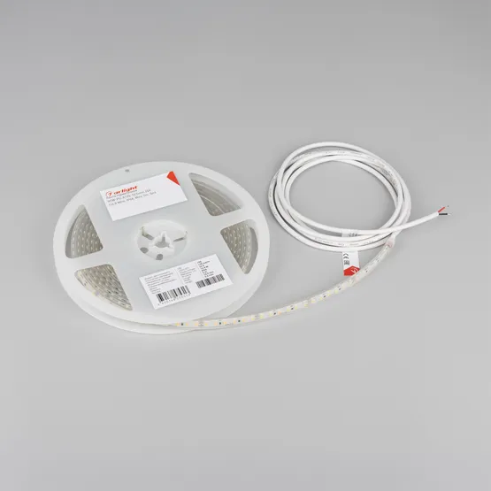 Фото #3 товара Светодиодная лента герметичная RTW-PU-A120-10.5mm 24V White6000 (16.8 W/m, IP68, Wire 2m, 5m) (Arlight, -)