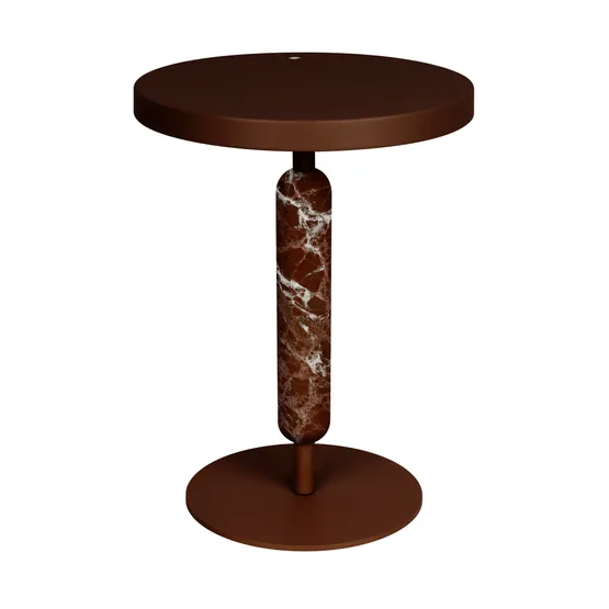 Фото #1 товара Светильник SP-ALYSS-TAB-R22.5х30-5W Warm3200-MIX (RD-BRG, 110 deg, 230V) (Arlight, IP20, Мрамор, 5 лет)