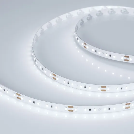 Фото #1 товара Светодиодная лента MICROLED-M120-8mm 24V White6000 (14 W/m, IP20, 2216, 5m) (Arlight, Открытый)