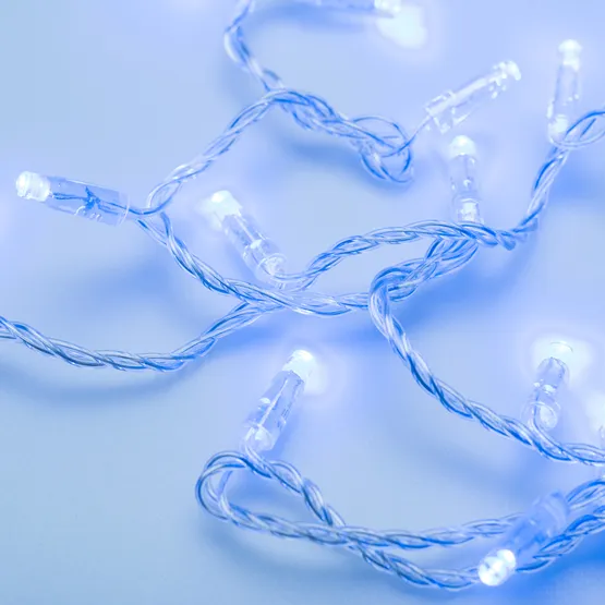 Фото #3 товара Светодиодная гирлянда ARD-STRING-CLASSIC-10000-CLEAR-100LED-STD BLUE (230V, 7W) (Ardecoled, IP65)