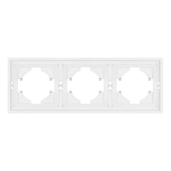 Фото #3 товара Рамка пластиковая FRM-TENDO-PL-3-WH (Arlight, -)