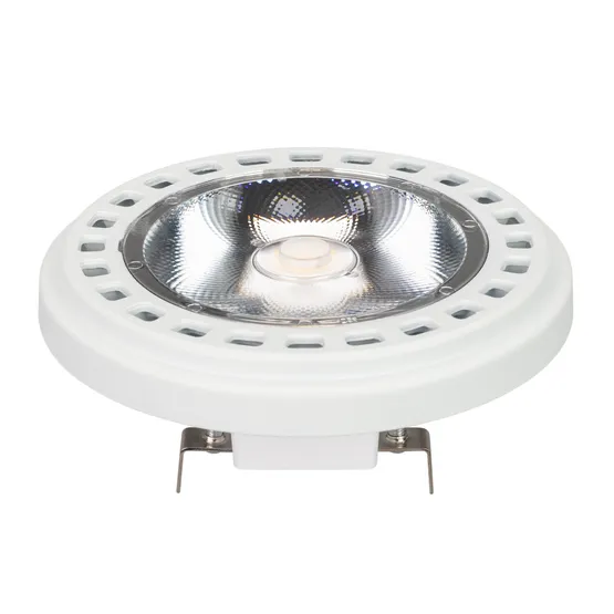 Фото #1 товара Лампа AR111-UNIT-G53-15W- Warm3000 (WH, 24 deg, 12V) (Arlight, Металл)