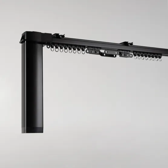 Фото #3 товара Карниз для штор с электроприводом CNK-M1-TY-RF-2M-BK (Arlight, IP20 Металл, 5 лет)