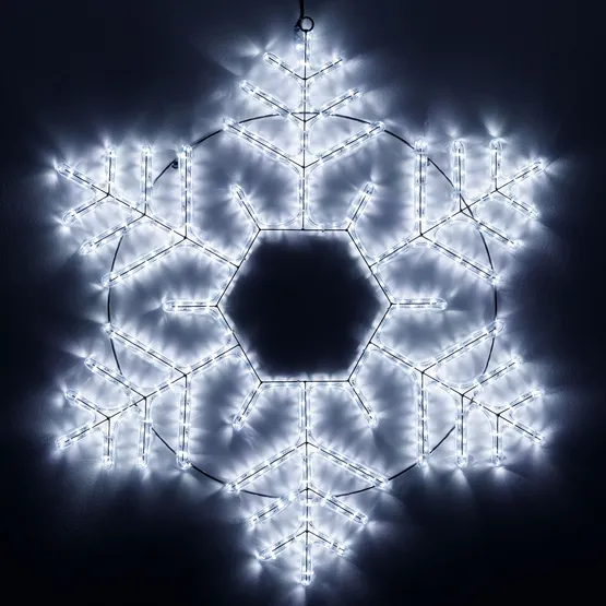 Фото #1 товара Фигура ARD-SNOWFLAKE-M10-1000x900-504LED White (230V, 31W) (Ardecoled, IP65)