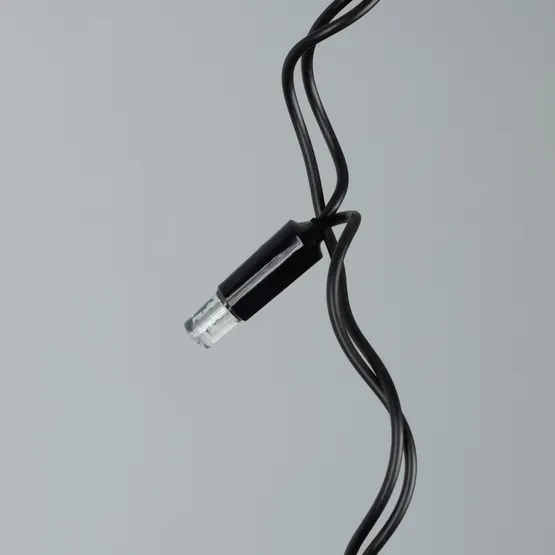 Фото #2 товара Гирлянда ARD-ICICLE-CLASSIC-5000x500-BLACK-160LED-STD Warm (230V, 10W, IP65) (Ardecoled, IP65, 1 год)