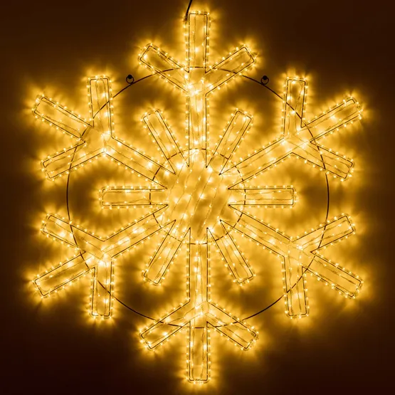 Фото #1 товара Фигура ARD-SNOWFLAKE-M11-1250x1200-604LED Warm (230V, 36.5W) (Ardecoled, IP65)