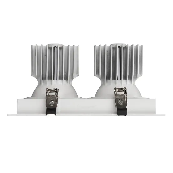 Фото #6 товара Светильник MS-VORTEX-BUILT-S250x140-2x30W Warm3000 (WH-WH, 17 deg, 230V) (Arlight, IP20 Металл, 5 лет)