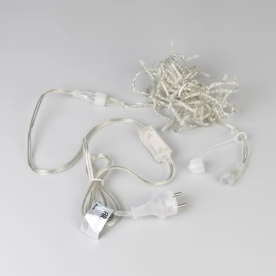 Фото #4 товара Светодиодная гирлянда ARD-STRING-HOME-5000-CLEAR-50LED-FLASH WHITE (230V, 3.5W) (Ardecoled, IP20)