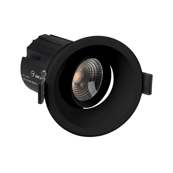 Фото #7 товара Светильник MS-FLOW-BUILT-R85-12W Warm3000 (BK, 38 deg, 230V) (Arlight, IP20 Металл, 5 лет)