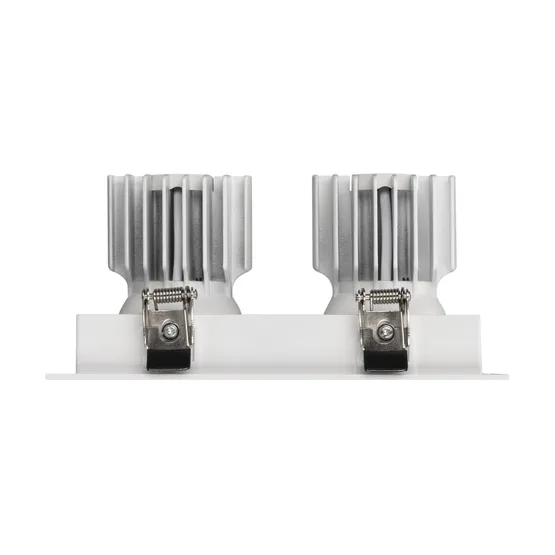 Фото #5 товара Светильник MS-VORTEX-BUILT-S170x90-2x12W Day4000 (WH-WH, 20 deg, 230V) (Arlight, IP20 Металл, 5 лет)