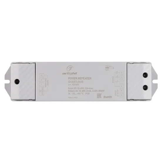 Фото #2 товара Усилитель SMART-RGB (12-60V, 3x5A) (Arlight, -)