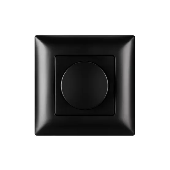 Фото #3 товара INTELLIGENT ARLIGHT Роторная панель SMART-TRIAC-601-32-DIM-IN Black (230V, 1.5A, 2.4G) (IARL, IP20 Пластик, 5 лет)