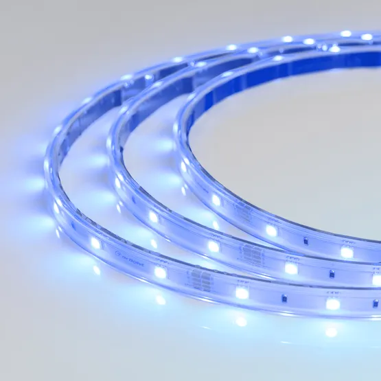 Фото #5 товара Светодиодная лента герметичная RTW-PS-B30-13mm 24V RGB (7.2 W/m, IP67, 5060, 5m) (Arlight, 7.2 Вт/м, IP67)