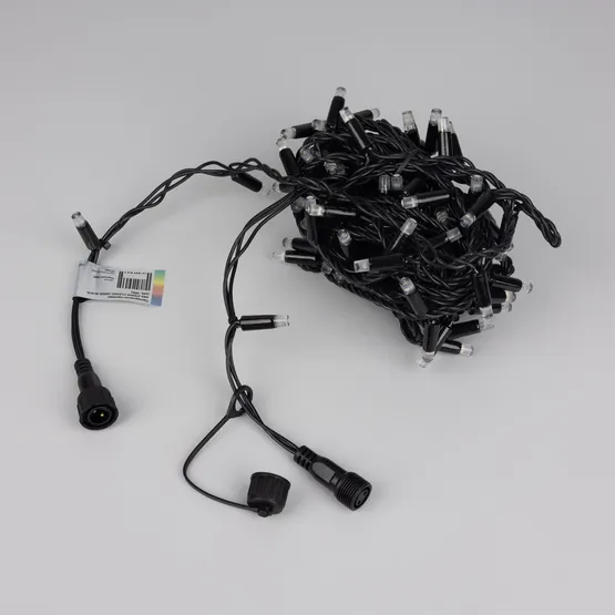 Фото #4 товара Светодиодная гирлянда ARD-STRING-PRO-10000-BLACK-100LED-LIVE RGB-DMX (24V, 10W) (Ardecoled, IP65)