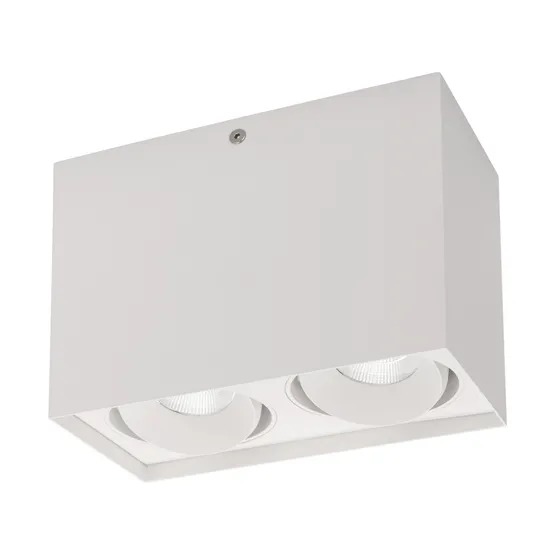 Фото #1 товара Светильник SP-CUBUS-S100x200WH-2x11W Warm White 40deg (Arlight, IP20 Металл, 3 года)