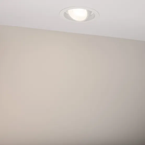 Фото #6 товара Светильник MS-VORTEX-BUILT-R135-30W Day4000 (WH-WH, 50 deg, 230V) (Arlight, IP20 Металл, 5 лет)