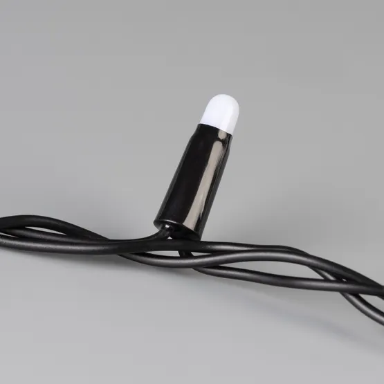 Фото #2 товара Светодиодная гирлянда ARD-STRING-CLASSIC-10000-BLACK-100LED-MILK-STD White (230V, 7W) (Ardecoled, IP65)