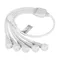 Минифото #1 товара Коннектор питания ARD-CLASSIC-SYNC-RGB White (230V, 5 ports) (Ardecoled, Закрытый)