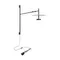 Минифото #3 товара Светильник SP-CAMPANA-WALL-L1450-9W Warm3000 (BK, 130 deg, 230V, TELESCOPIC) (Arlight, IP20 Металл, 5 лет)