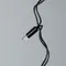Минифото #2 товара Гирлянда ARD-ICICLE-CLASSIC-5000x500-BLACK-160LED-STD Warm (230V, 10W, IP65) (Ardecoled, IP65, 1 год)