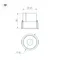 Минифото #2 товара Светильник MS-ATLAS-BUILT-R66-15W Warm3000 (BK-BK, 35 deg, 230V) (Arlight, IP20 Металл, 5 лет)