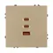 Минифото #3 товара ARL NOBE USB Розетка тип А+С+С софт-тач золотой песок SCT-MUACC-SFPL-FC-GD (65W, QC3) (Arlight, -)