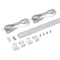 Минифото #1 товара Набор для светодиодной подсветки ARL-KIT-SLIM-FC 24V Warm3000 (14,4 W/m, IP20, 2m) (Arlight, Алюминий+пластик)