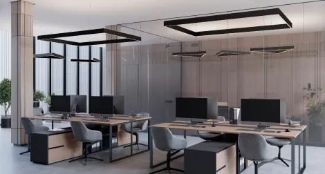Светодиодные офисные светильники: преимущества и особенности