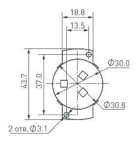 SOLEX-SPI-D30-3LED-12V RGB