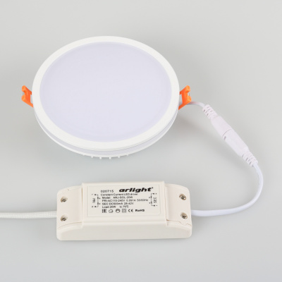 Светодиодная панель LTD-135SOL-20W Day White (Arlight, IP44 Пластик, 3 года)